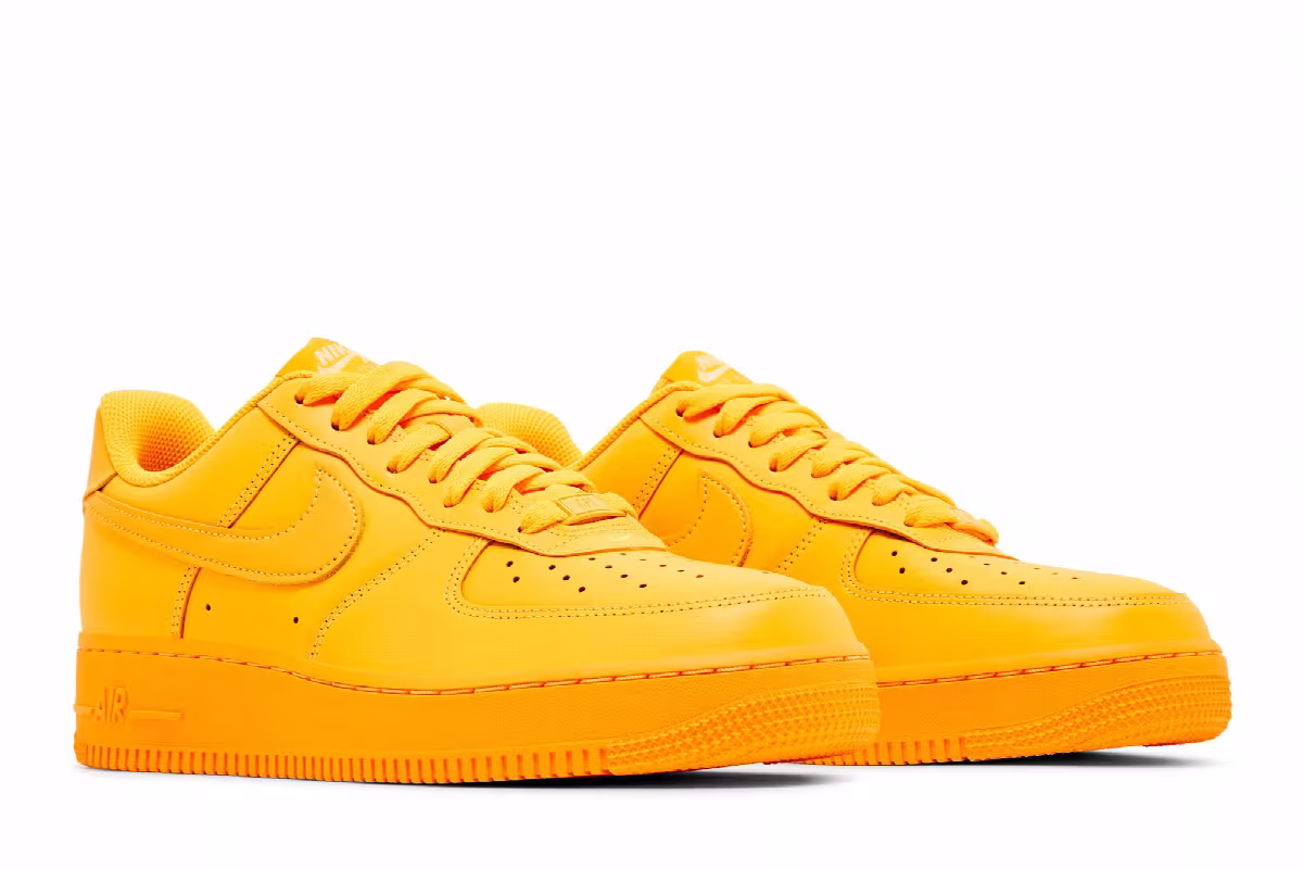 Nike Women's Air Force 1 Laser Orange, view 9
