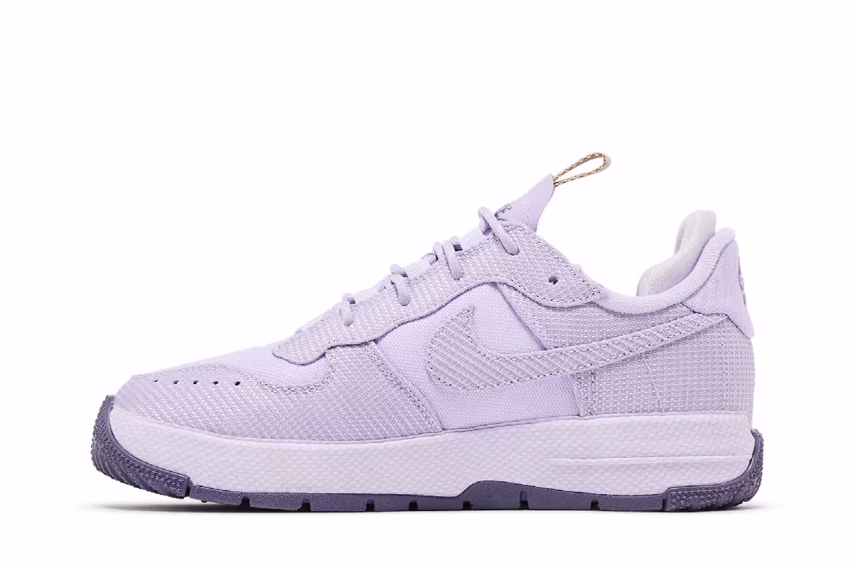 Nike Women's Air Force 1 Wild Lilac Bloom, view 4