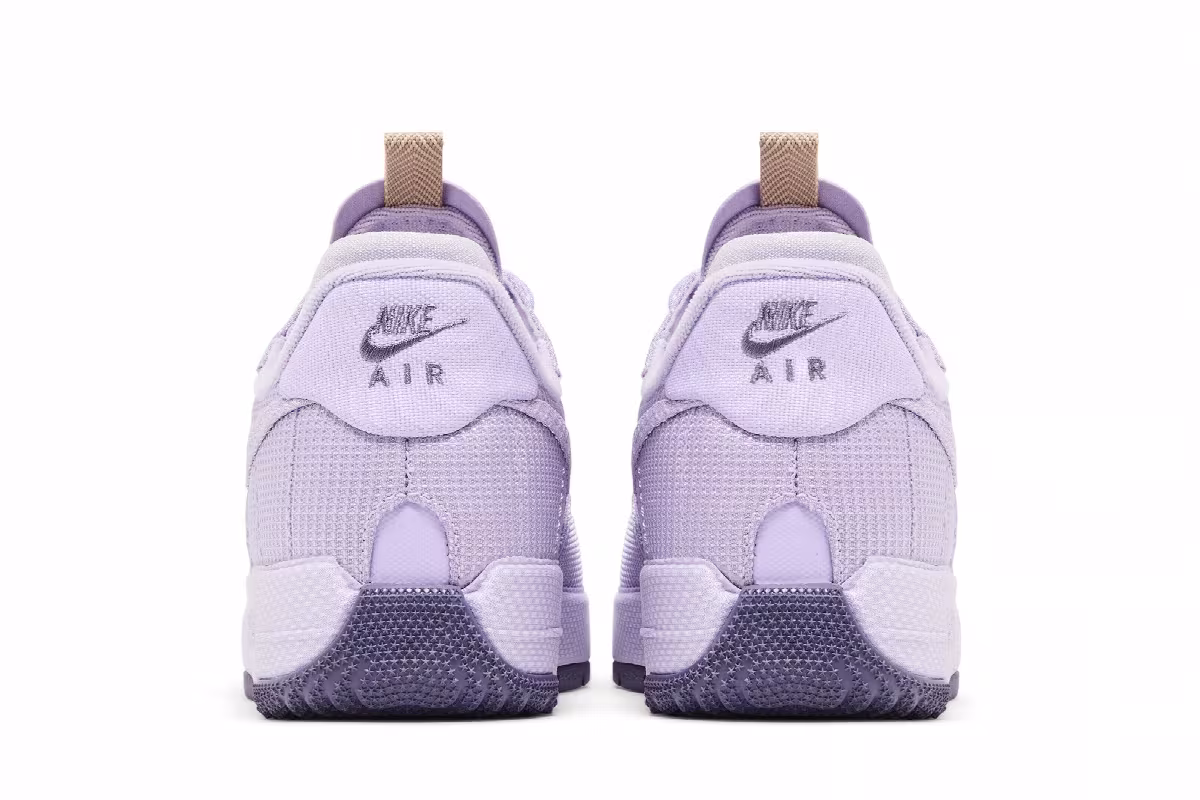 Nike Women's Air Force 1 Wild Lilac Bloom, view 7