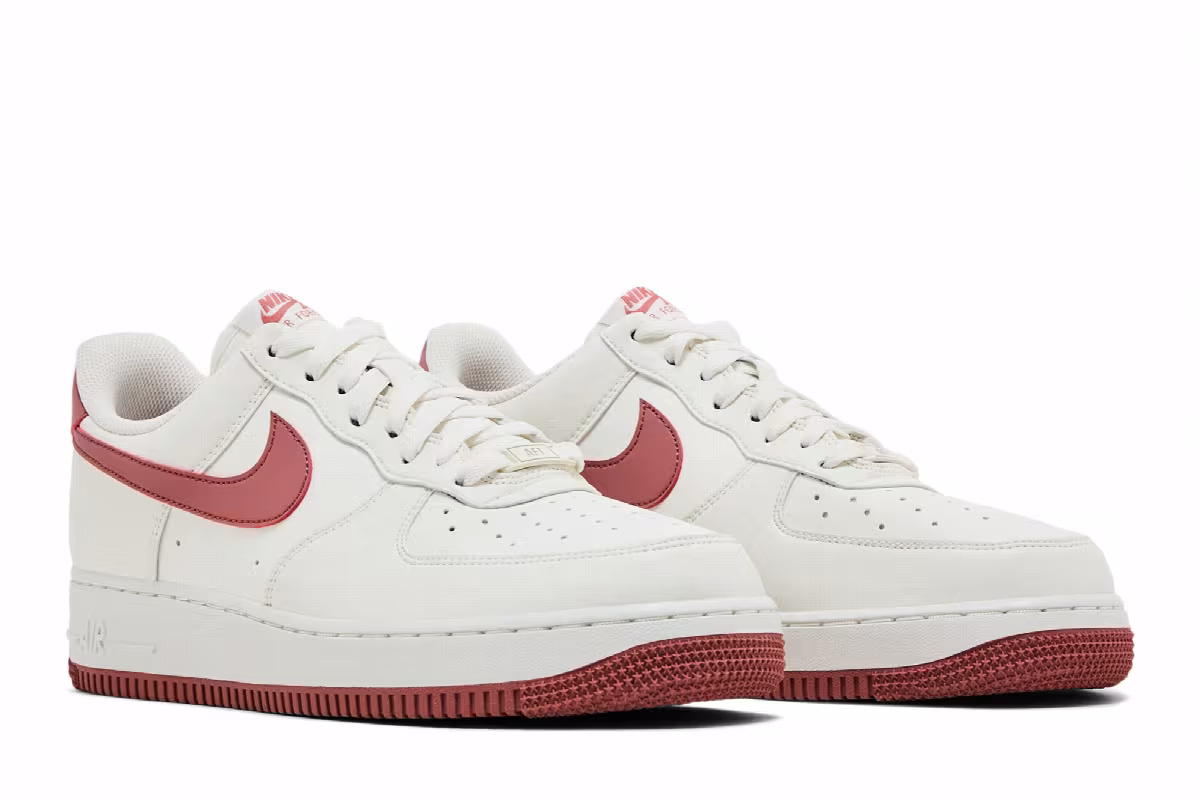 Nike Women's Air Force 1 Sail Canyon Pink, view 9
