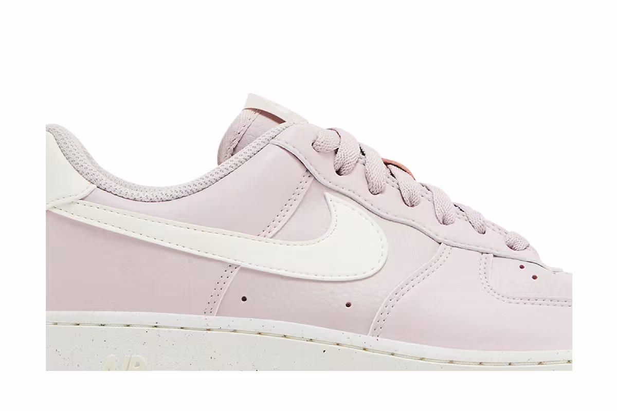 Nike Women's Air Force 1 Platinum Violet Coconut Milk, view 3