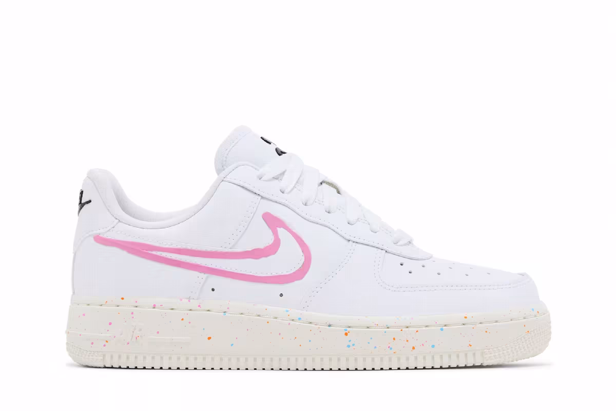 Nike Women's Air Force 1 Neon Paint, view 2