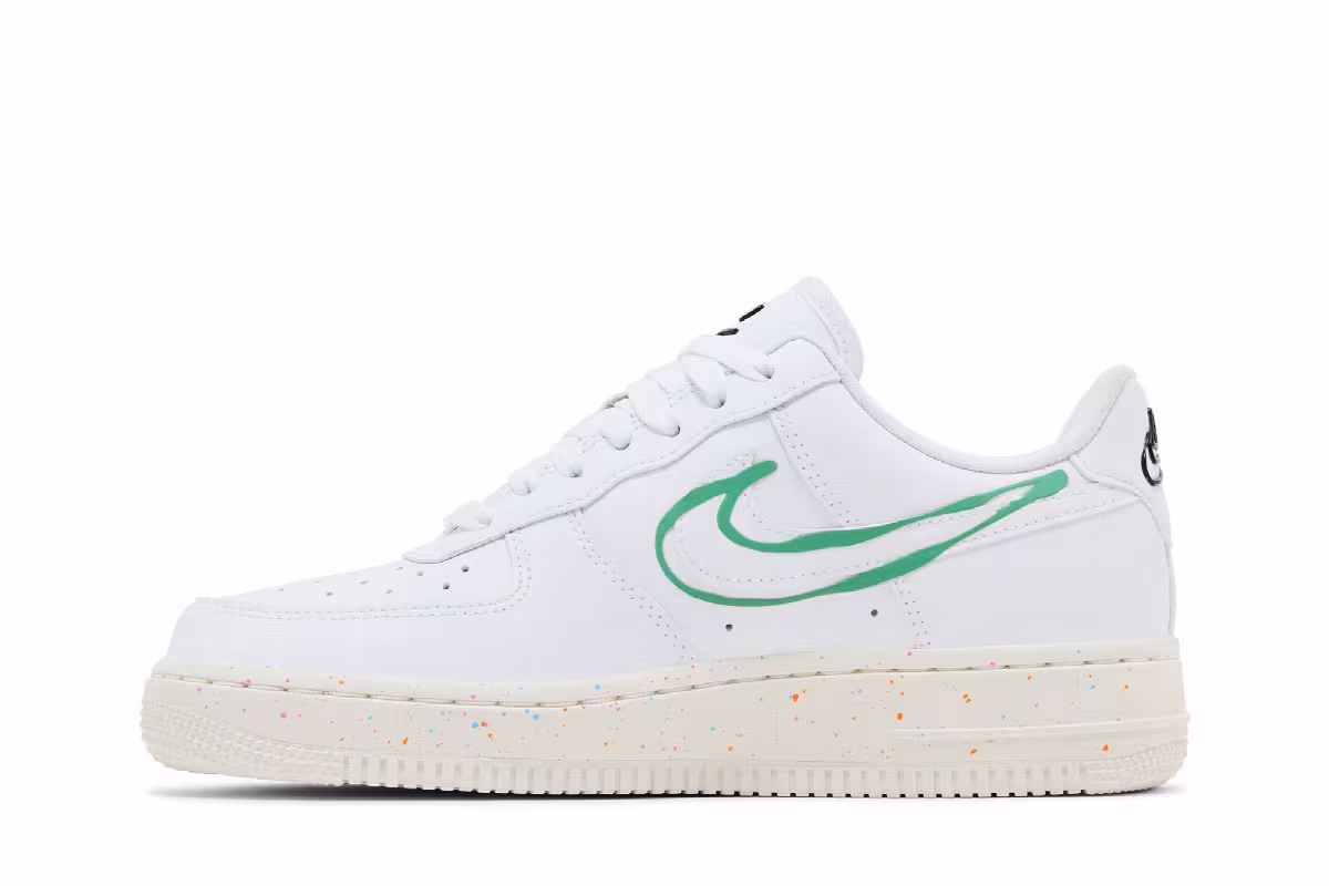 Nike Women's Air Force 1 Neon Paint, view 4