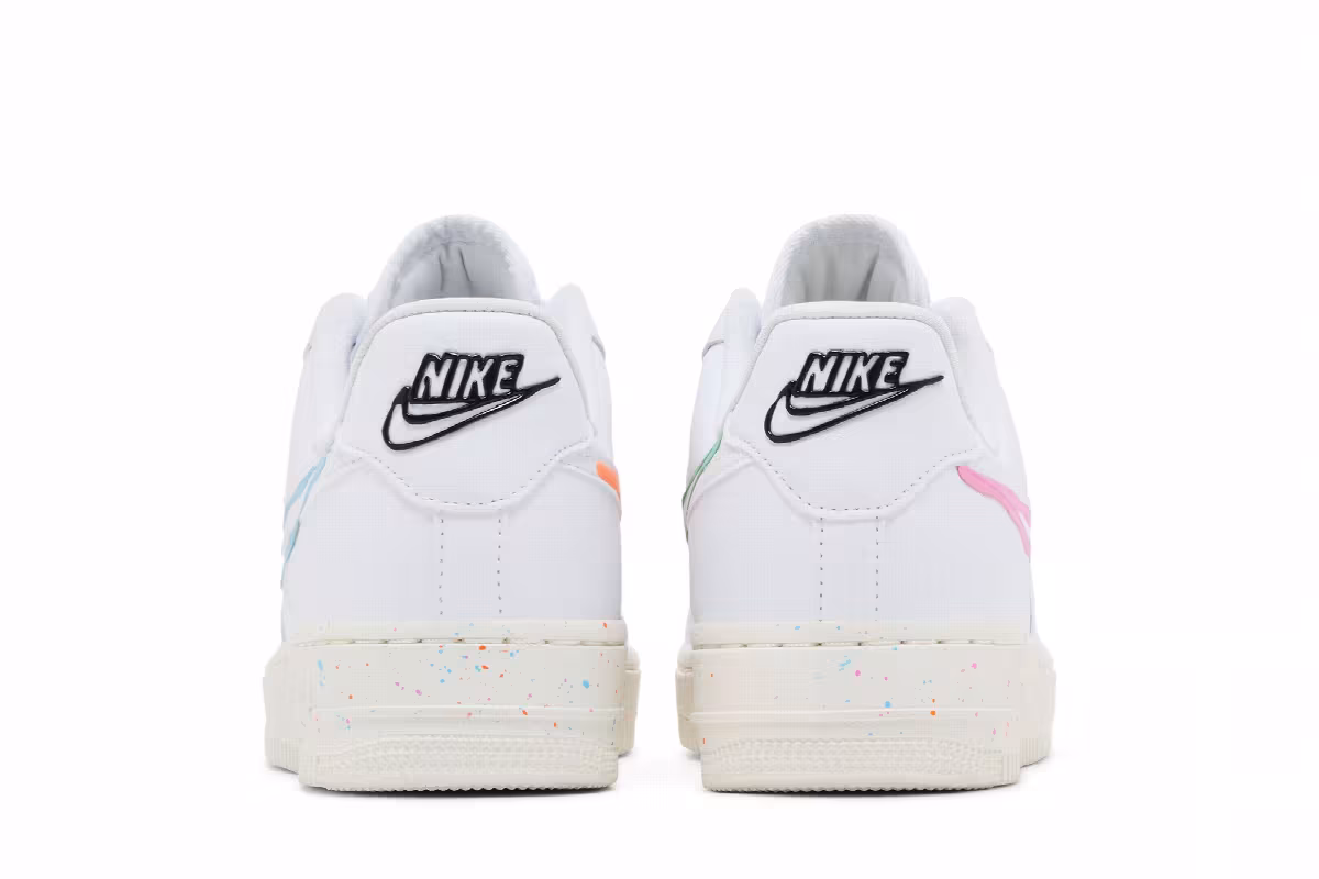 Nike Women's Air Force 1 Neon Paint, view 7