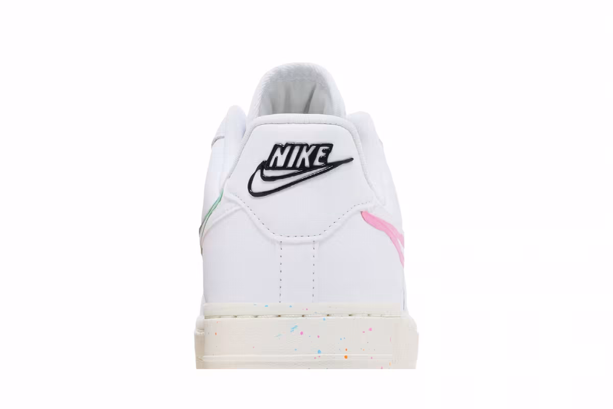 Nike Women's Air Force 1 Neon Paint, view 8