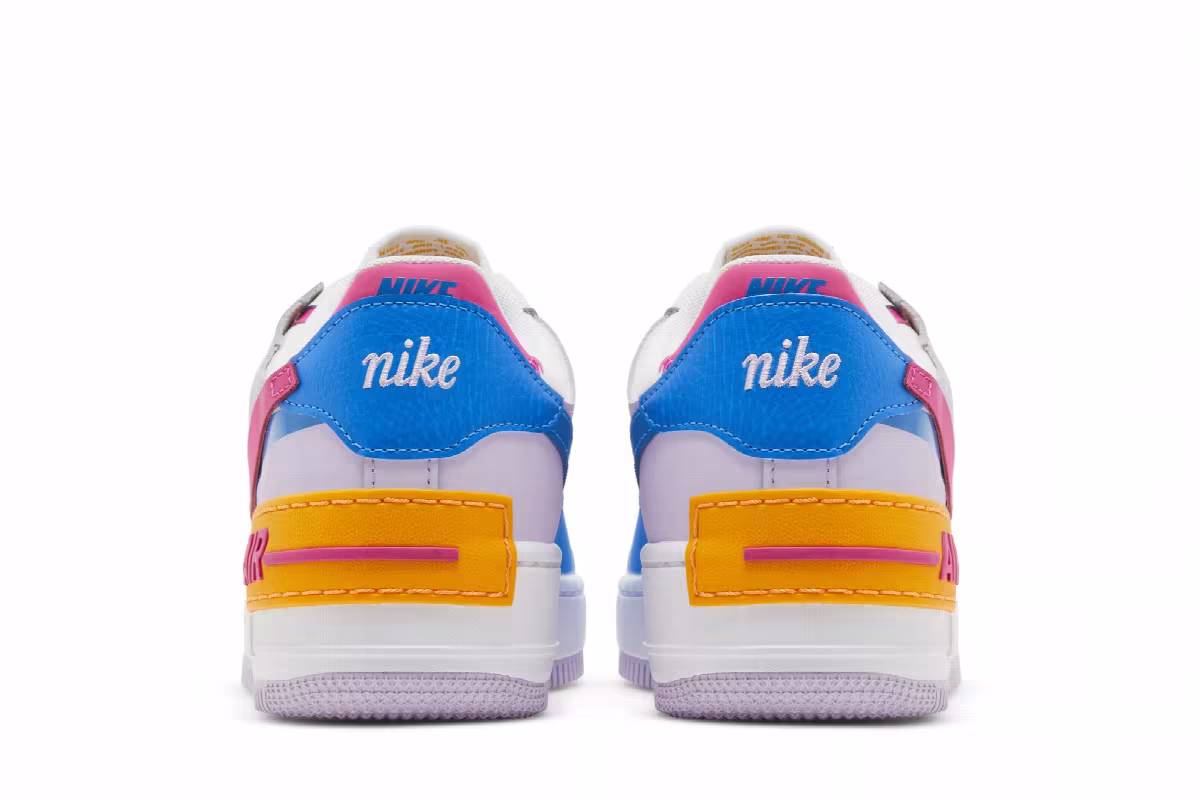 Nike Women's Air Force 1 Shadow 90s Multi-Color, view 7
