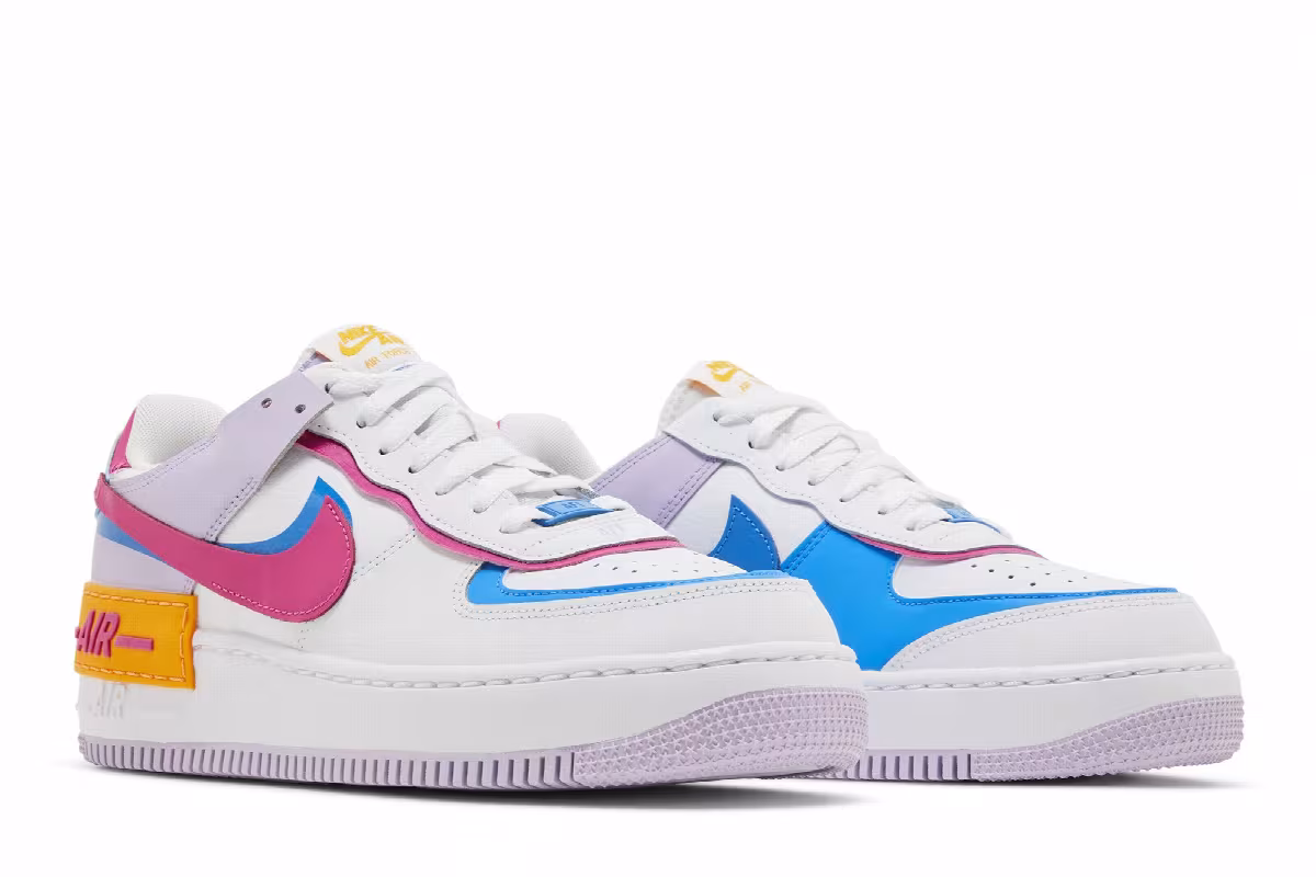Nike Women's Air Force 1 Shadow 90s Multi-Color, view 9