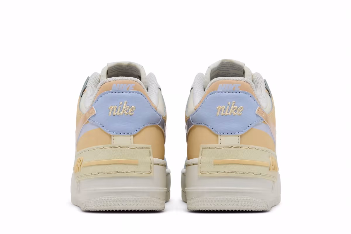 Nike Women's Air Force 1 Shadow Sail Ghost Pale Vanilla, view 7
