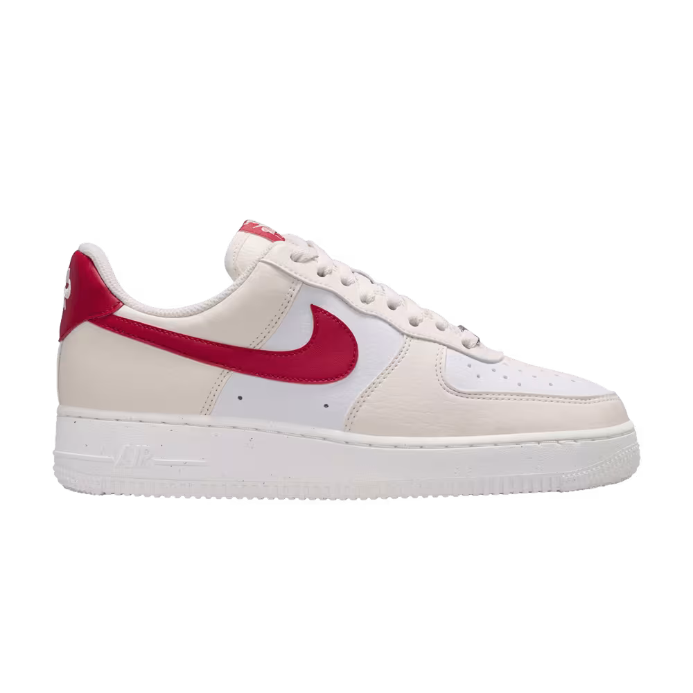 Nike Women's Air Force 1 Pale Ivory University Red