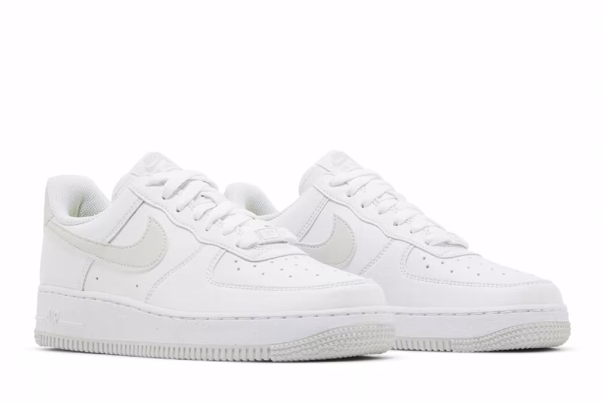 Nike Women's Air Force 1 White Photon Dust, view 9