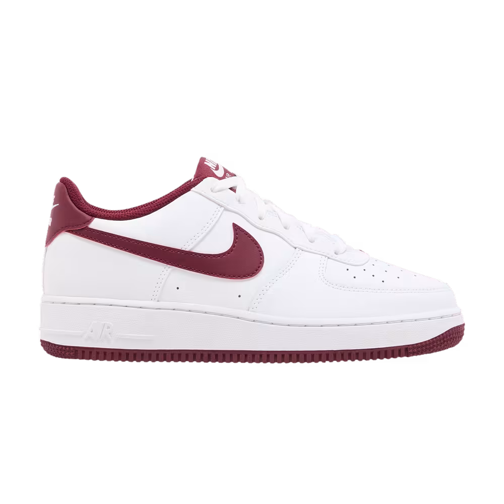 Nike Air Force 1 GS White Team Red