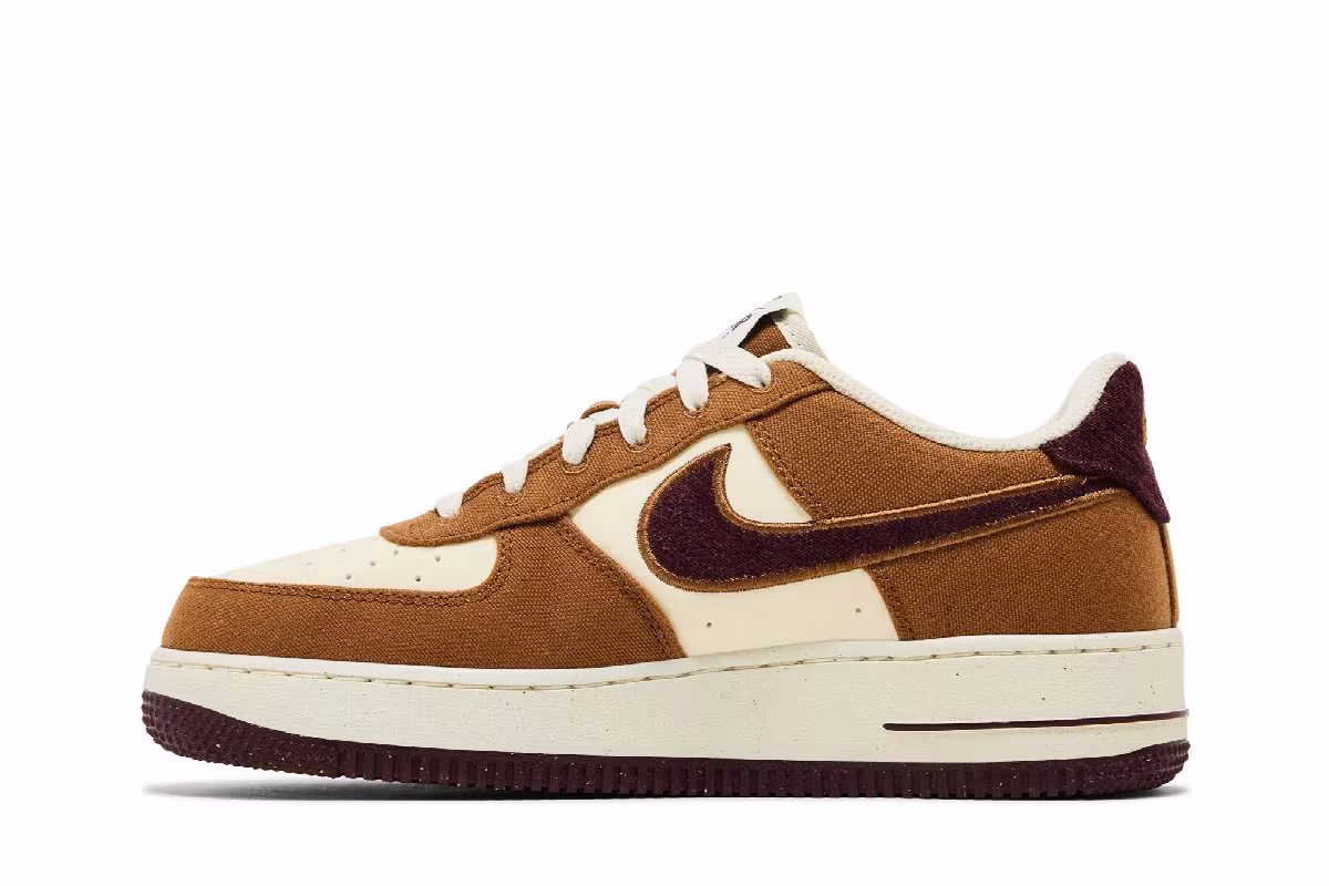Nike Air Force 1 LV8 GS Notebook Doodle Pack - Light British Tan, view 4