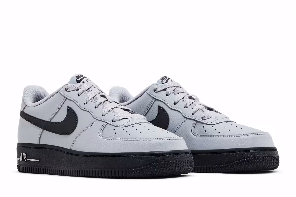 Nike Air Force 1 GS Wolf Grey, view 9