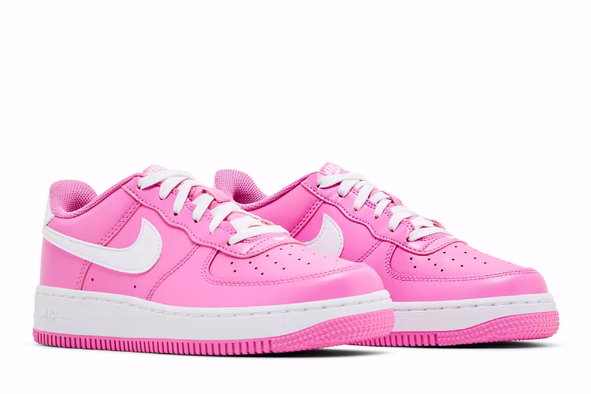 Nike Air Force 1 GS Playful Pink, view 9