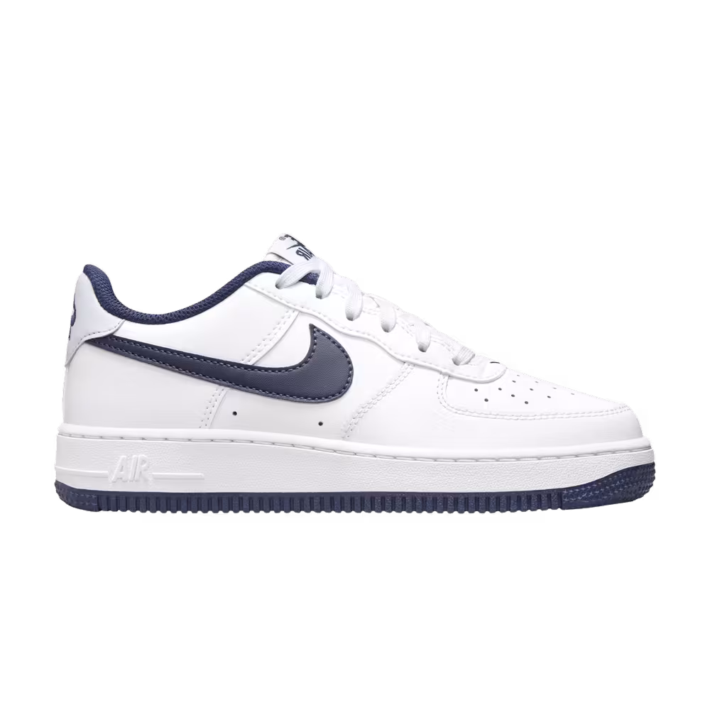 Nike Air Force 1 GS White Midnight Navy