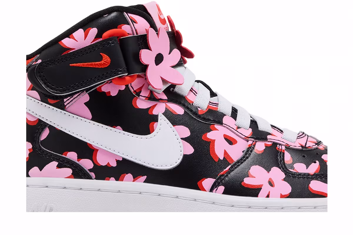 Nike Air Force 1 Mid EasyOn SE GS Flower Power, view 3