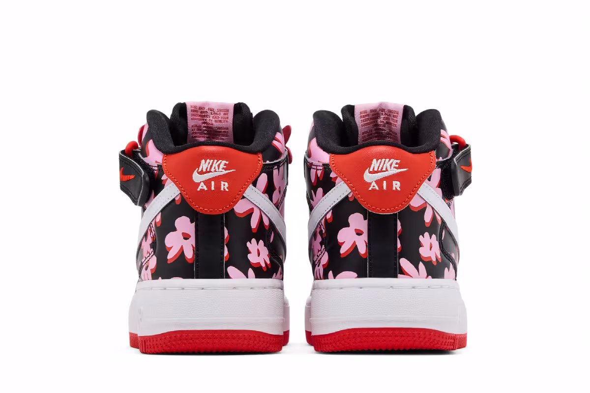 Nike Air Force 1 Mid EasyOn SE GS Flower Power, view 7