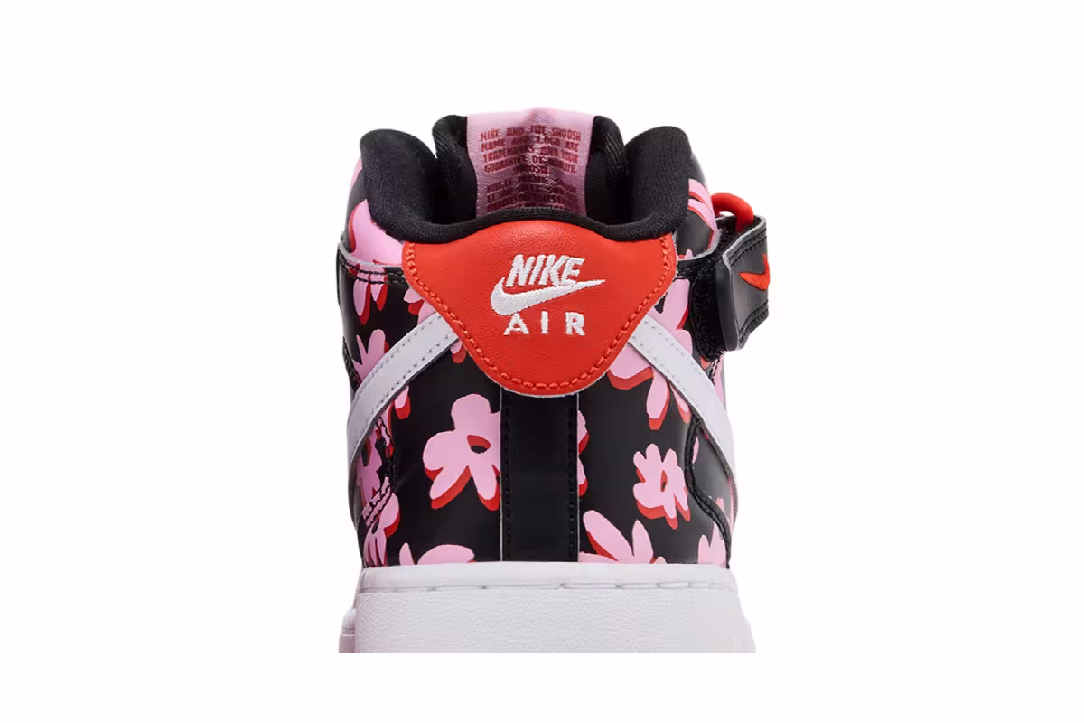 Nike Air Force 1 Mid EasyOn SE GS Flower Power, view 8