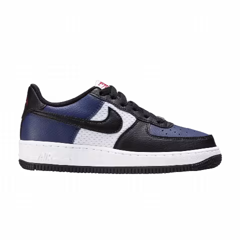 Nike Air Force 1 GS 'Midnight Navy Black Mesh'