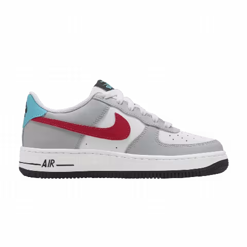 Nike Air Force 1 LE GS 'Grey Red Blue'
