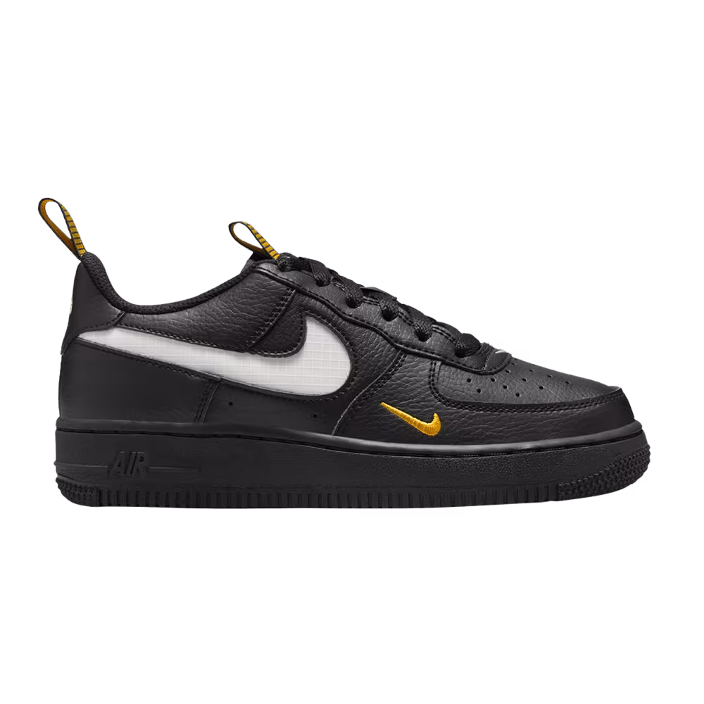 Nike Air Force 1 LV8 GS Black University Gold