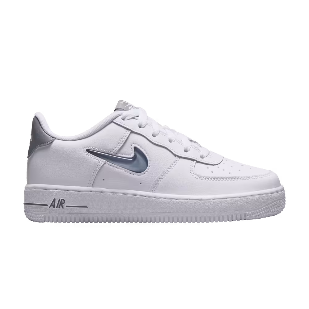 Nike Air Force 1 Low Jewel GS White Smoke Grey
