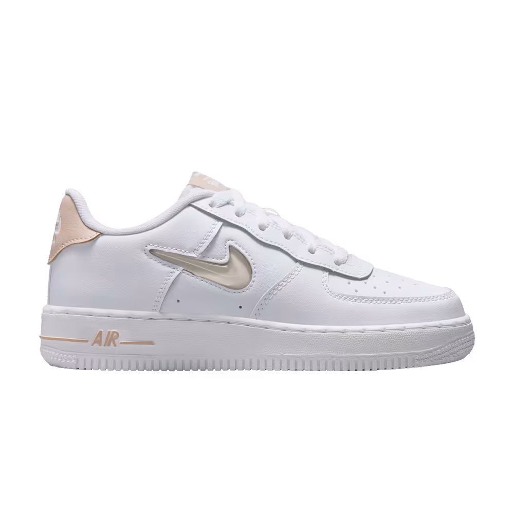 Nike Air Force 1 Low Jewel GS White Pale Ivory