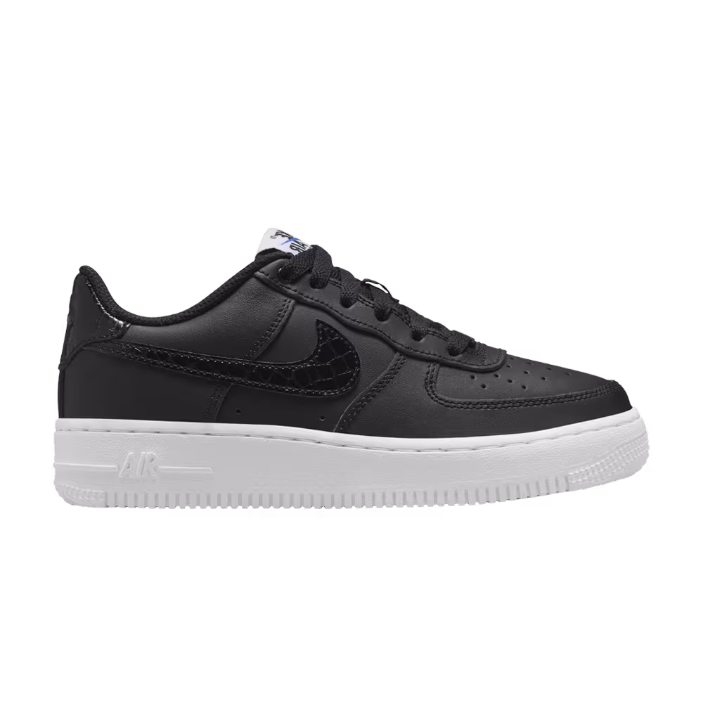 Nike Air Force 1 LV8 GS Black Croc