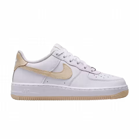 Nike Air Force 1 GS 'White Light Khaki'
