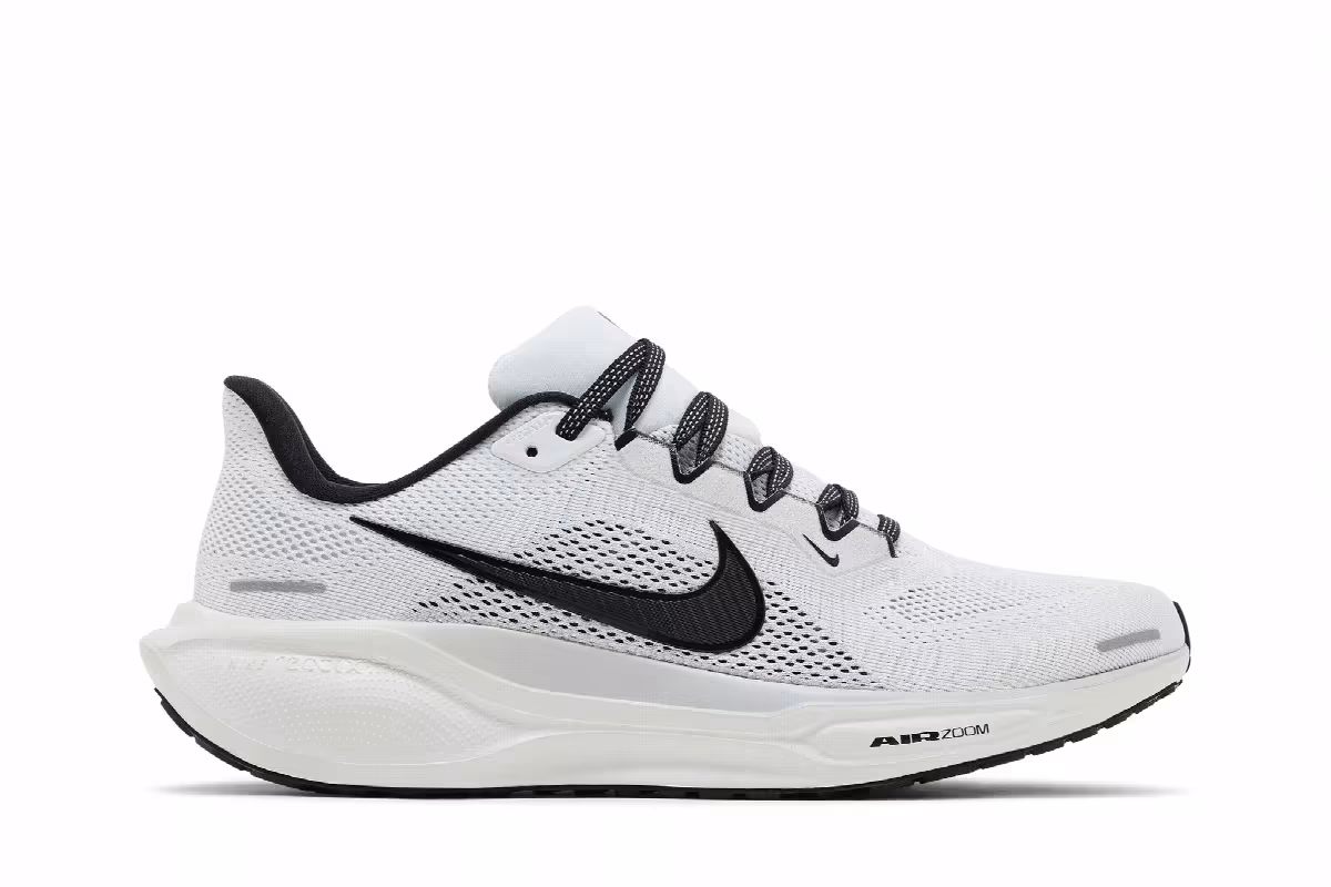 Nike Air Zoom Pegasus 41 White Black, view 2