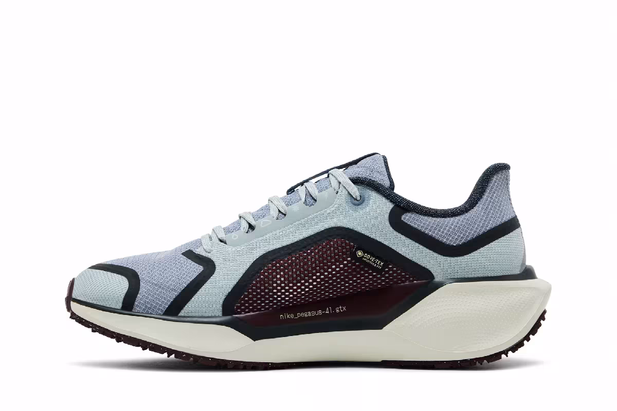Nike Air Zoom Pegasus 41 GORE-TEX Light Pumice Burgundy Crush, view 4