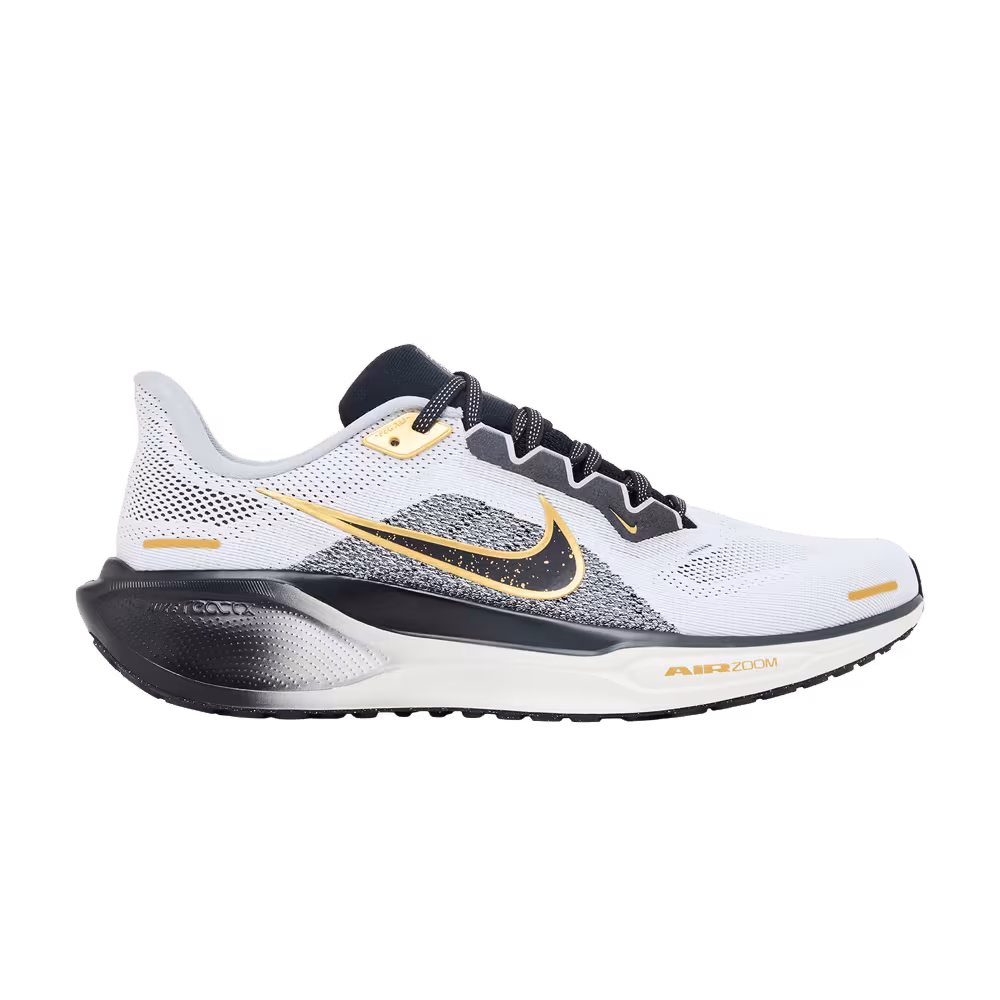 Nike Air Zoom Pegasus 41 Premium White Black Metallic Gold