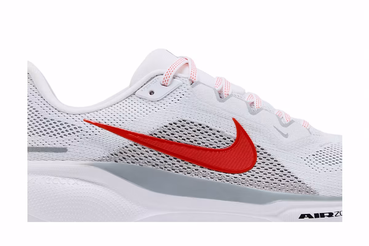 Nike Air Zoom Pegasus 41 White Picante Red, view 3