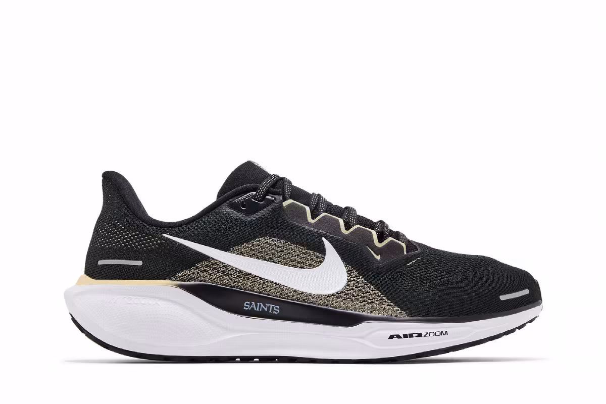 NFL x Nike Air Zoom Pegasus 41 New Orleans Saints, view 2
