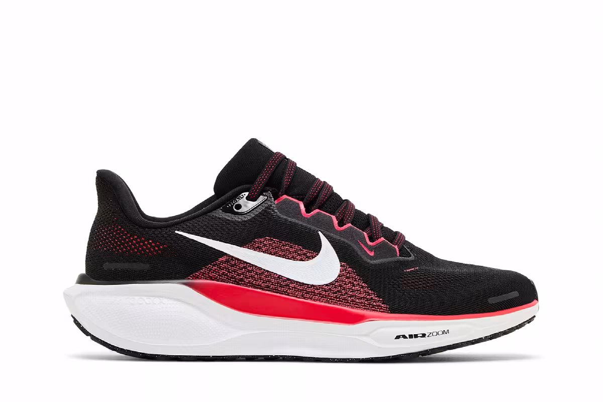 Nike Air Zoom Pegasus 41 Black Fire Red, view 2
