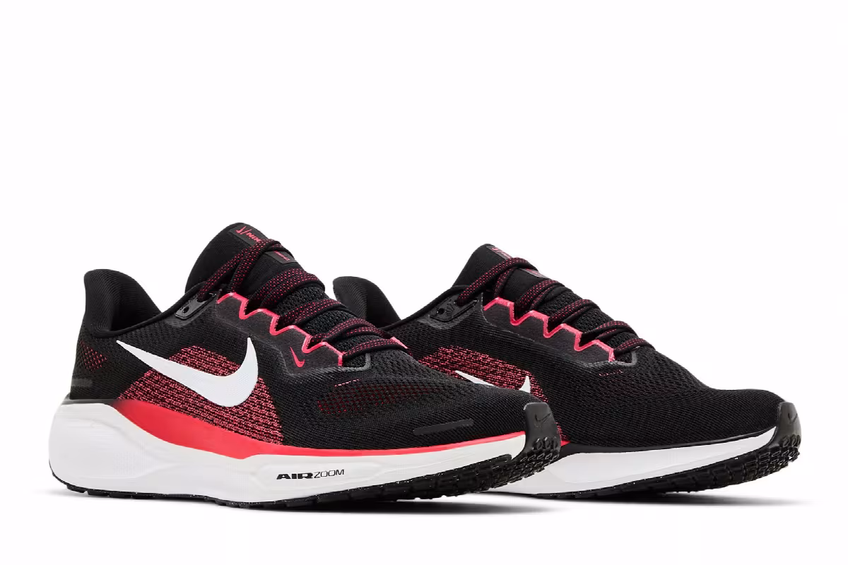 Nike Air Zoom Pegasus 41 Black Fire Red, view 9