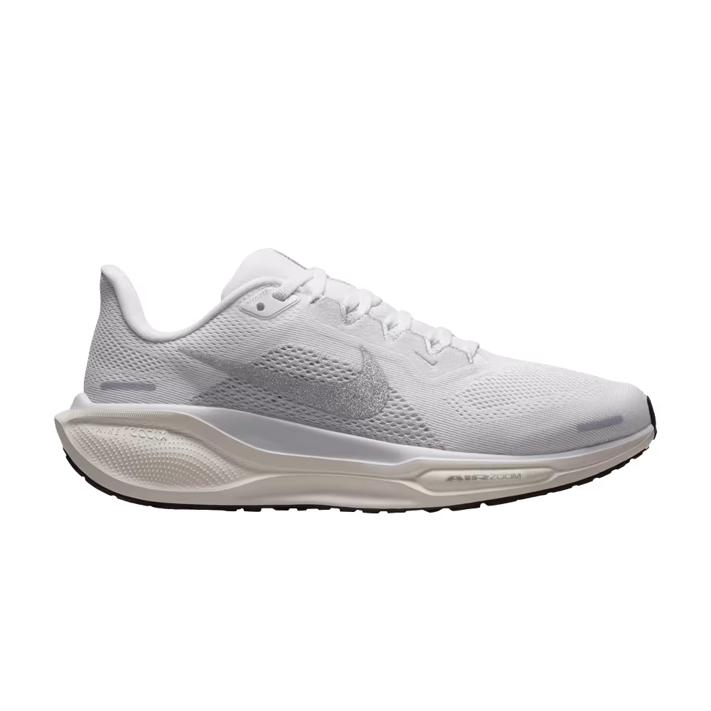 Nike Women's Air Zoom Pegasus 41 Premium Summit White Metallic Silver
