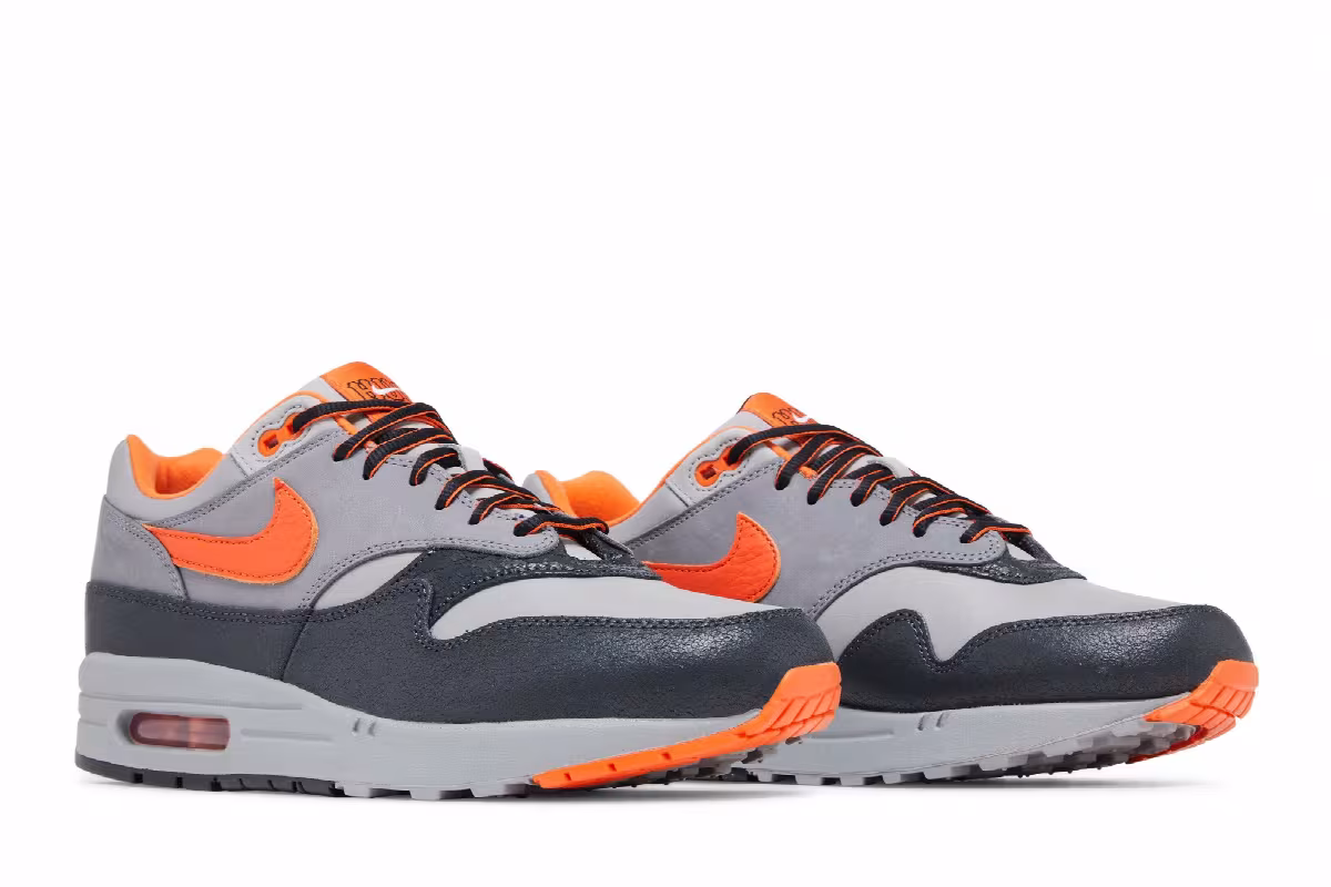 HUF x Nike Air Max 1 SP Orange, view 9
