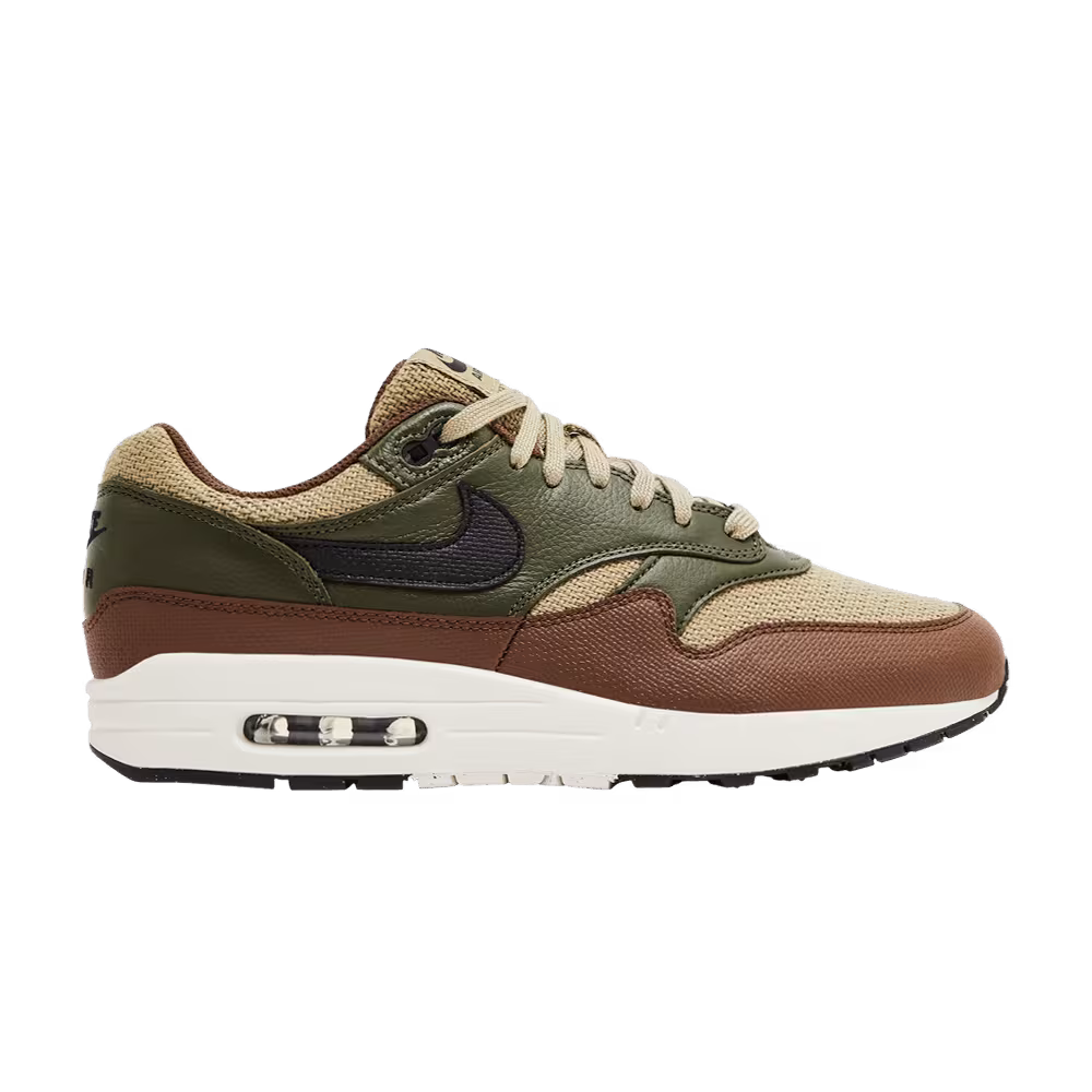 Nike Air Max 1 Essential Premium Neutral Olive Cacao Wow