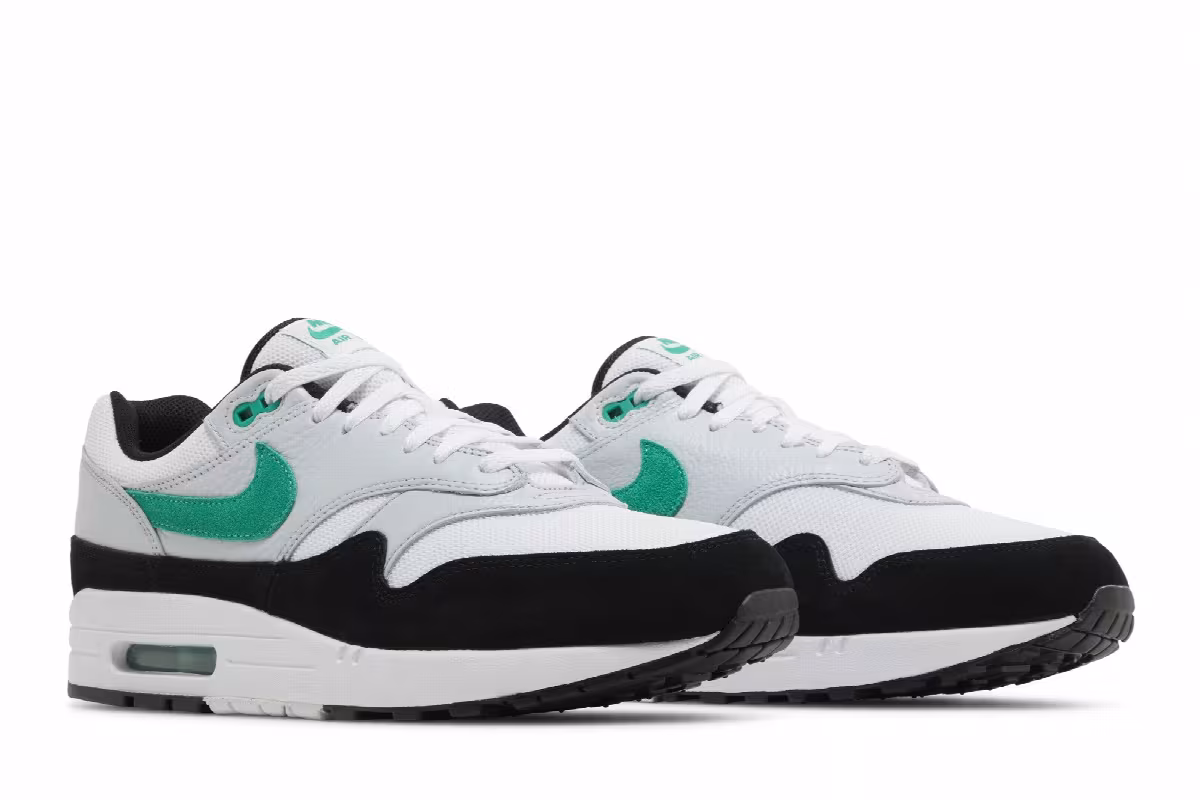 Nike Air Max 1 Black Stadium Green, view 9