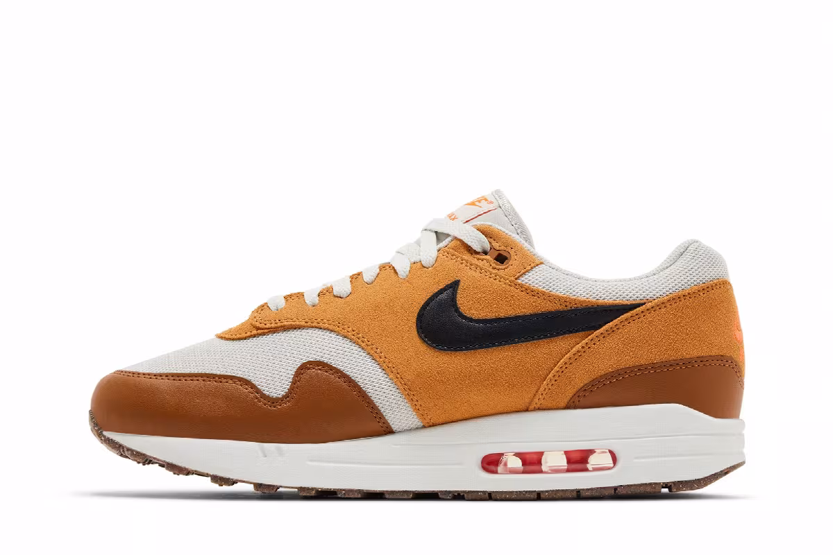 Nike Air Max 1 Essential Flax British Tan, view 4