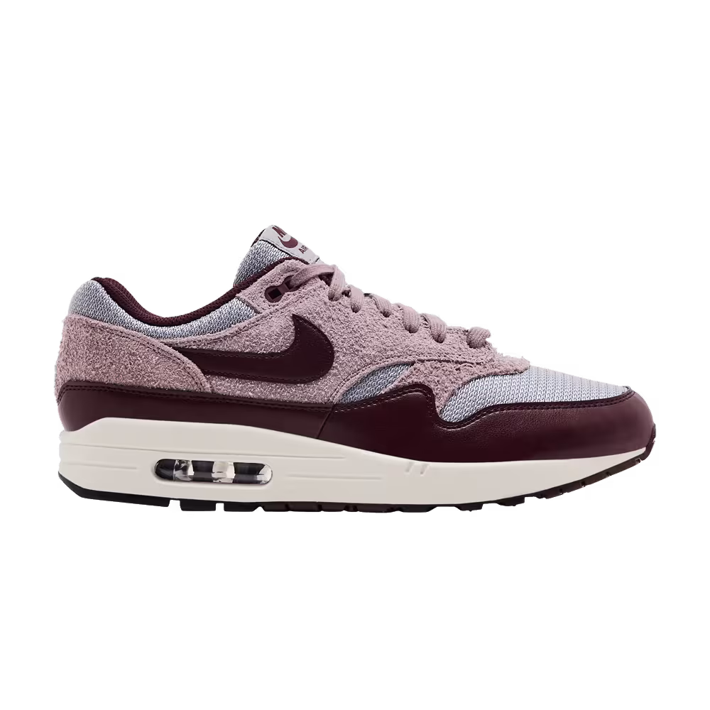 Nike Air Max 1 Essential Premium Burgundy Crush