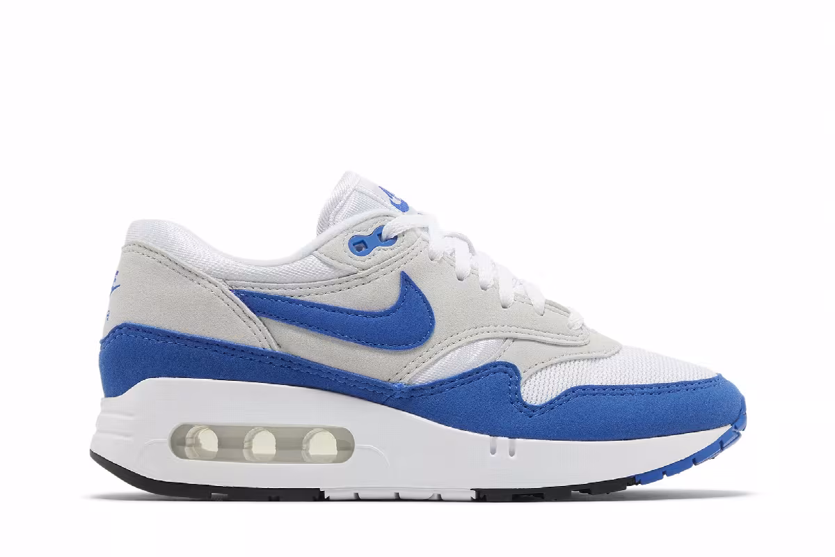 Nike Women's Air Max 1 Big Bubble - Royal Blue, view 2