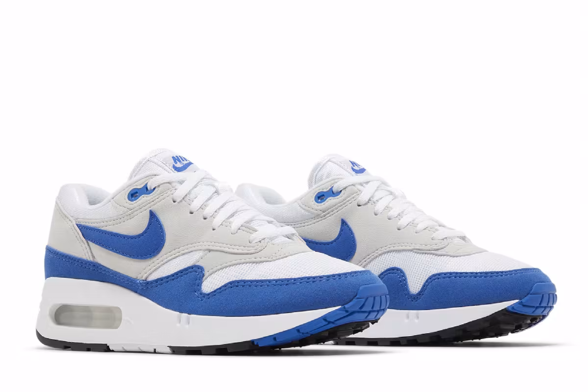 Nike Women's Air Max 1 Big Bubble - Royal Blue, view 9