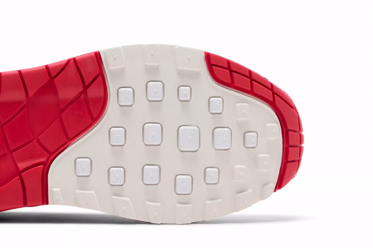 Jacquemus x Nike Women's Air Max 1 Big Bubble - Mystic Red, view 6