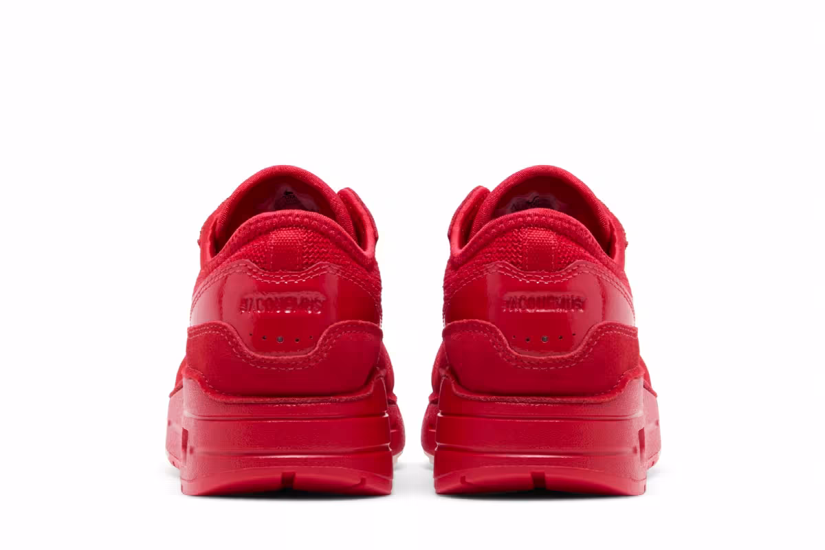 Jacquemus x Nike Women's Air Max 1 Big Bubble - Mystic Red, view 7
