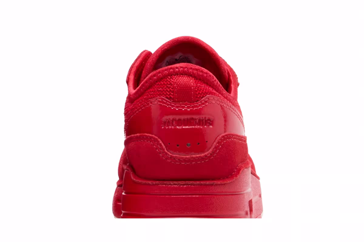 Jacquemus x Nike Women's Air Max 1 Big Bubble - Mystic Red, view 8