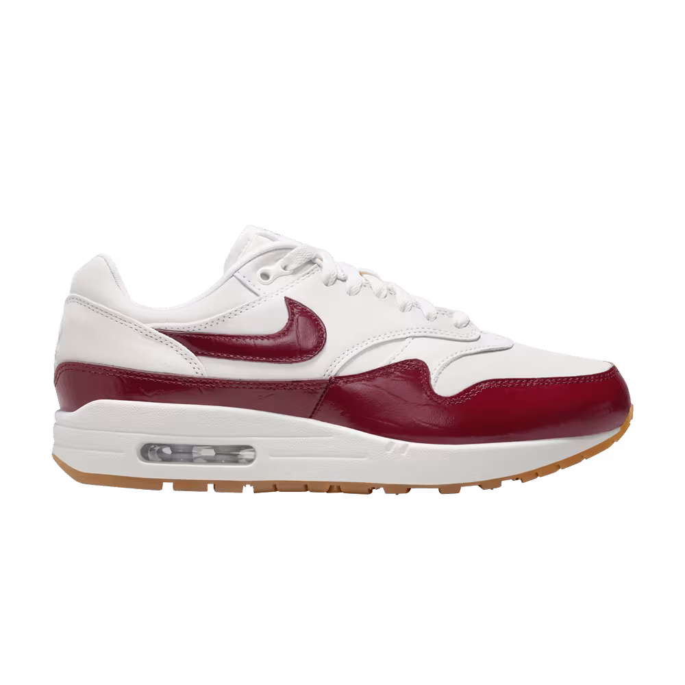 Nike Women's Air Max 1 LX Team Red Croc