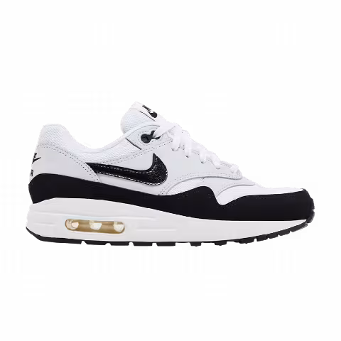 Nike Air Max 1 GS 'White Black'