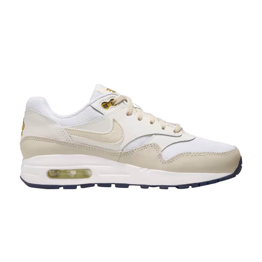 Nike Air Max 1 GS White Bronzine